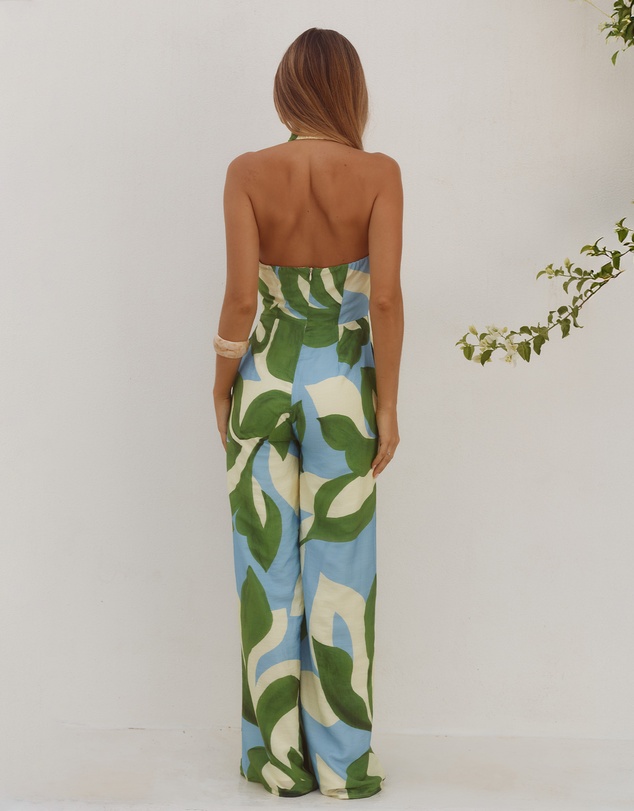 Runaway the Label - Arlette Halter Jumpsuit