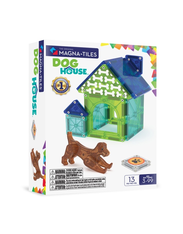 Magna-Tiles - MAGNA-TILES - Dog House - 13 Piece