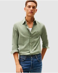 Tommy Hilfiger - TH Flex Regular Fit Poplin Shirt