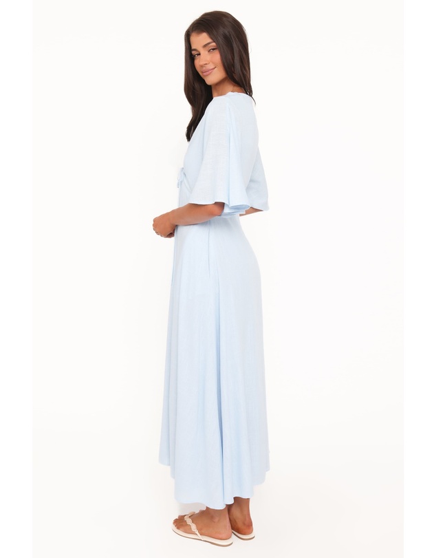 Petal & Pup - Liberty Midi Dress - Light Blue