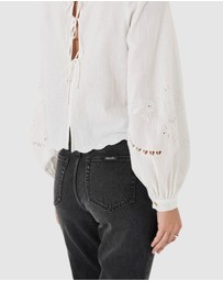 Rolla's - Midtown Boot Jean - Black Rock Gem