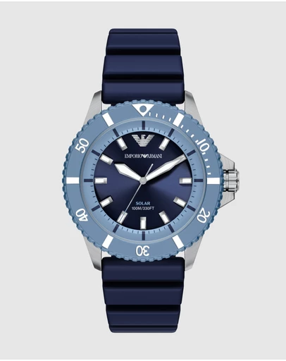 Emporio Armani - Blue Analogue Watch
