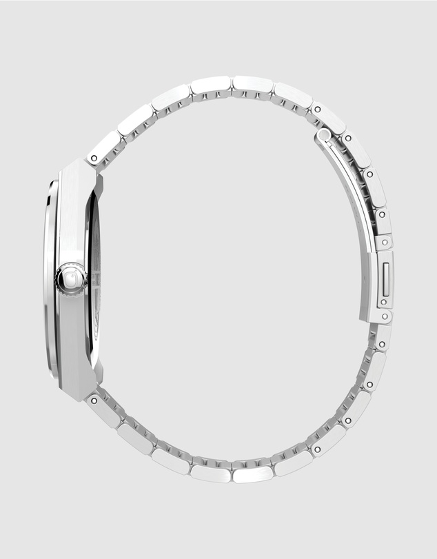 TIMEX - Q Timex® Continental GMT 39mm Stainless Steel Bracelet Watch