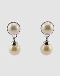 Izoa - Josette Drop Stud Earrings