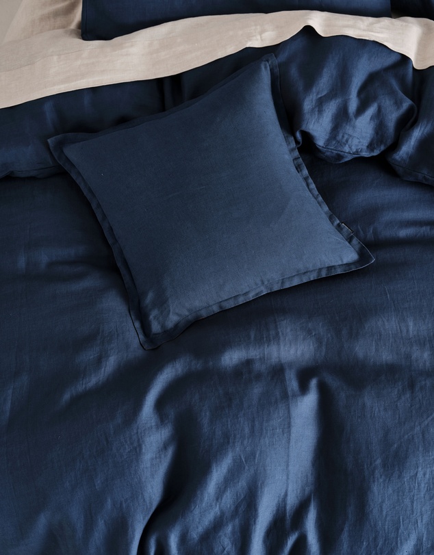 Linen House - Nimes Pure Linen Filled Cushion