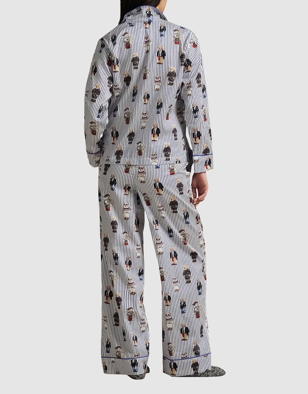 Polo Ralph Lauren - Madison Cotton Long Sleeve Button Down Pyjama Set