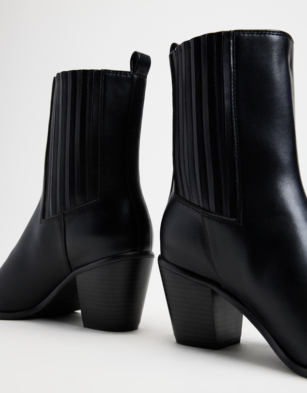 Atmos&Here - Juno Cowboy Ankle Boots