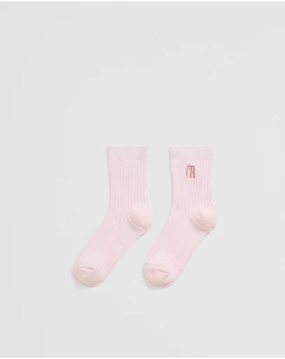 Country Road - Rib Quarter Crew Sock