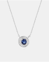 Georgini - Milestone Sapphire Halo Pendant
