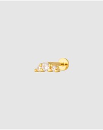 HOUSE OF SLANI - Gia Piercing Crystal Flat Back Single