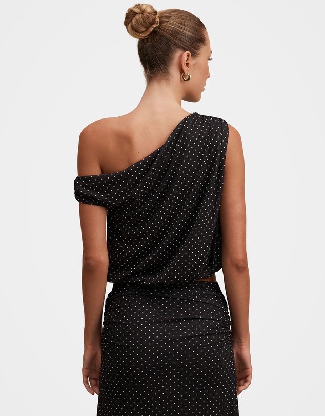 Forever New - Mila Tipped Shoulder Drape Top