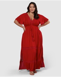 The Poetic Gypsy - Floating Clouds Maxi Dress