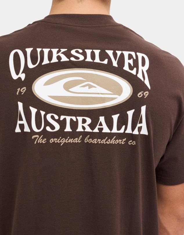Quiksilver - Mens Retro Lock Up T-Shirt
