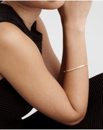 Ted Baker - CLAUDIA: Narrow Crystal Hinged Bangle Bracelet