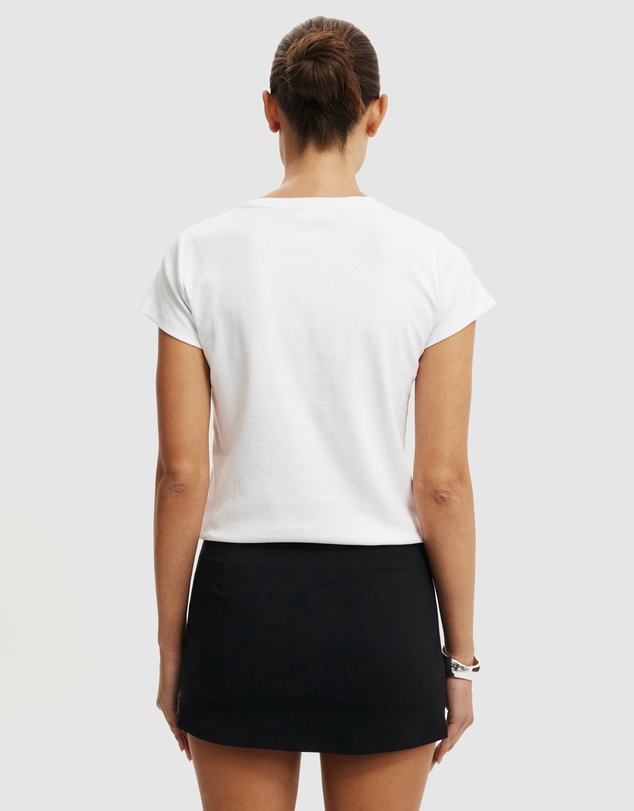 Cotton On - Stretch Belted Micro Mini Skirt