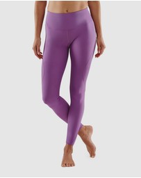 SKINS - SKINS Compression Series-3 Women's Travel/Recovery Long Tights Amethyst