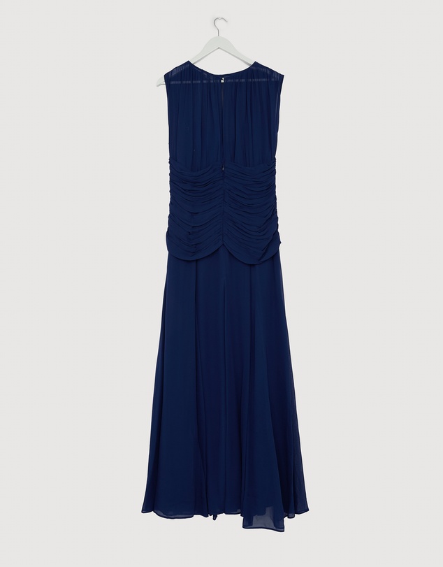 Revibe - Repaired Shona Joy Romy High Neck Maxi Dress - AU 14