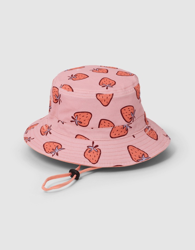 Crywolf - REVERSIBLE BUCKET HAT Strawberry Splash