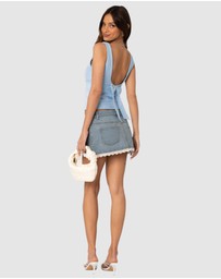 EDIKTED - Ronda Bow Back Tank Top