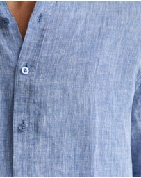 Oxford - Cooper Organic Linen Shirt Long Sleeve