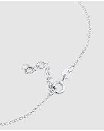 Elli Jewelry - Anklet Cloverleaf Pendant Luck in 925 Sterling Silver