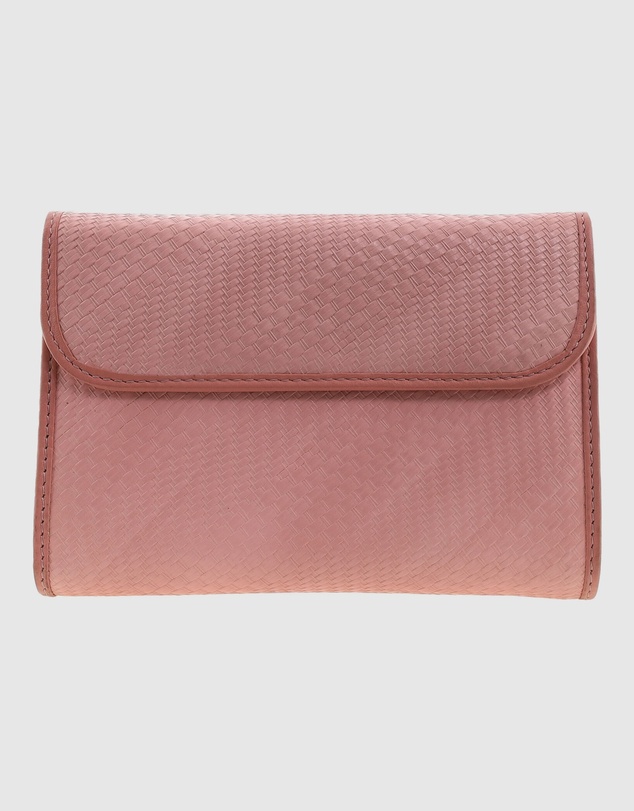 Pierre Cardin - Woven Leather Long Wallet with RFID