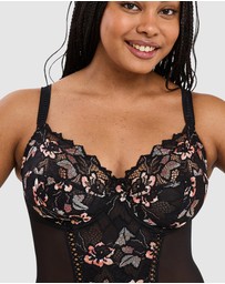 Sans Complexe - Arum Cabaret Underwired Lace Bodysuit
