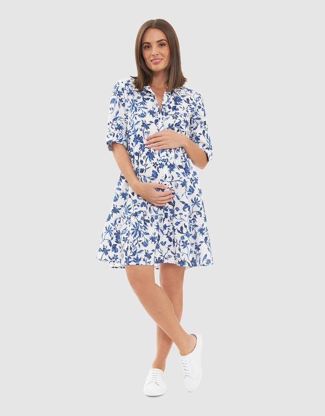 Ripe Maternity - Bella Linen Dress