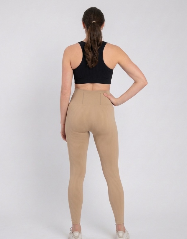 Supacore - POTS XTRA BLUSH COMPRESSION LEGGING WITH REINFORCED WAISTBAND