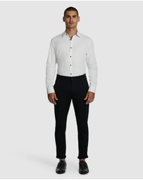 yd. - Heart Textured Slim Shirt