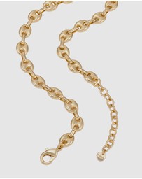 Skagen - Moderne Stak Gold Necklace