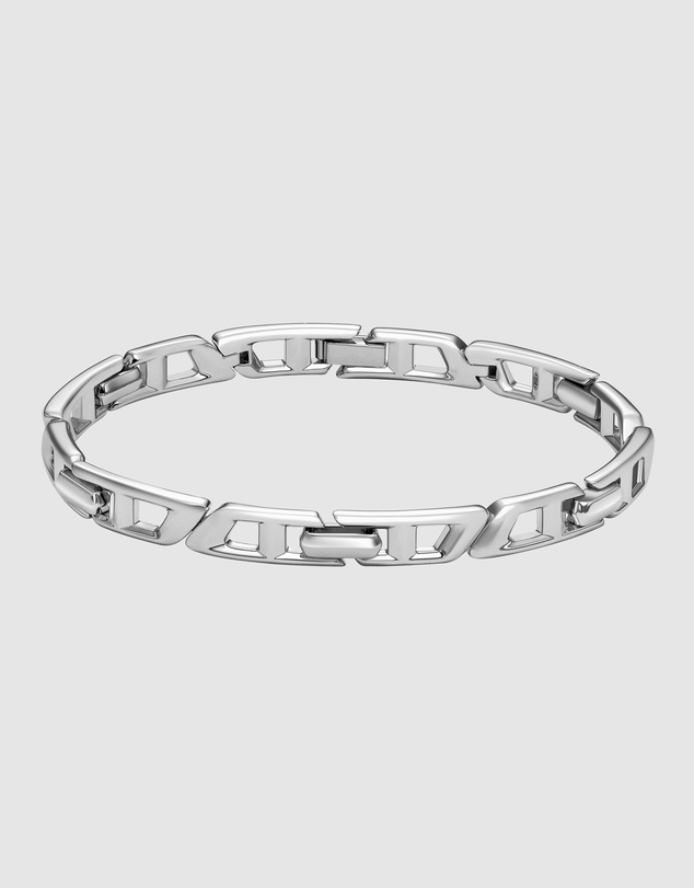 Diesel - Icon Silver Tone Bracelet