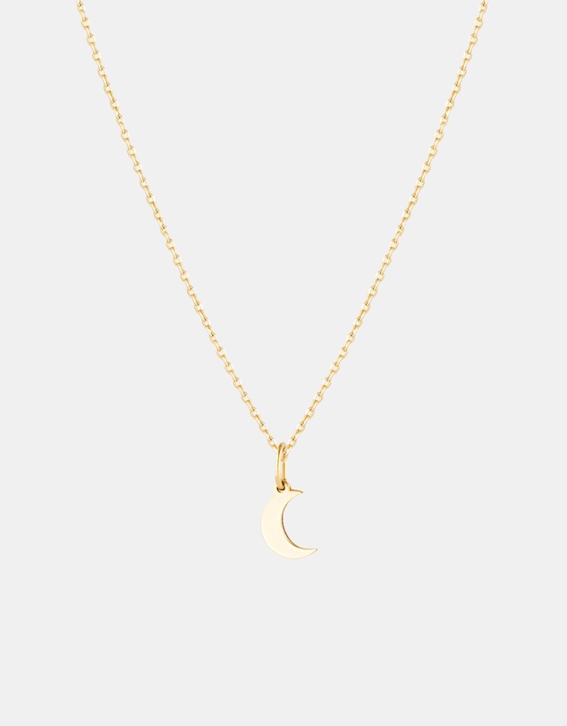 Luna Rae - Solid Gold - My Moon Necklace
