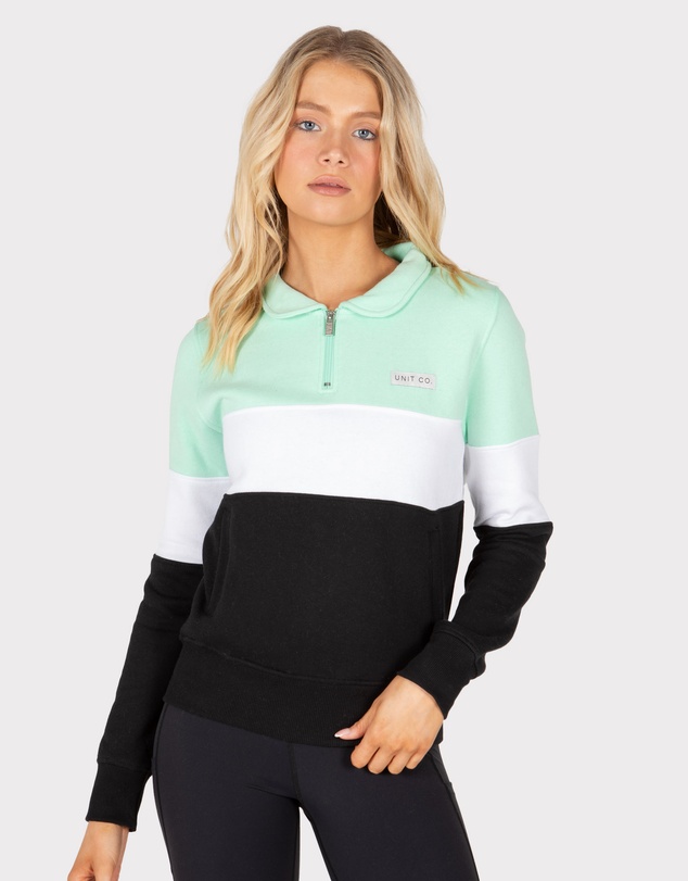 UNIT - UNIT Coco Ladies Pullover Half Zip Sweater