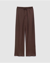 & Other Stories - Drawstring Twill Trousers
