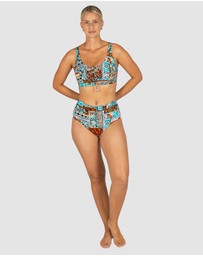 Baku Swimwear - Tulum E-F-G Cup Lace Up Bikini Bra Top