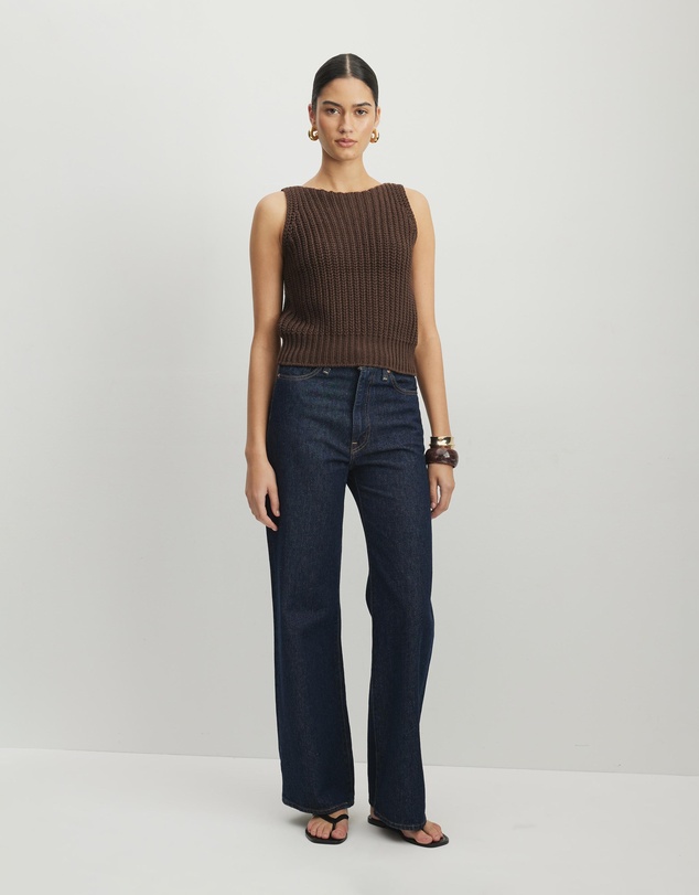 AERE - Layla Organic Cotton Vest