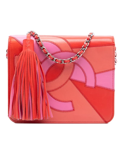 Pre-Loved by Azura Reborn - Pre-Loved CC Lambskin Patchwork Wallet On Chain