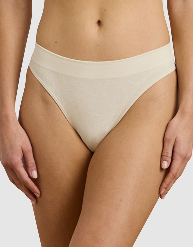 Lauren by Ralph Lauren - Lauren Seamless Paisley Jacquard Thong