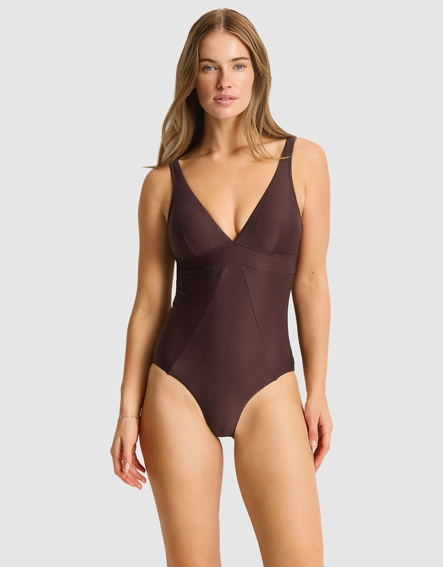 Sea Level Australia - Zen Scoop Back Panel Line One Piece