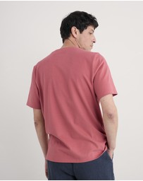 Seasalt - Seasalt Cornwall Pink Merthen Organic Cotton T-Shirt
