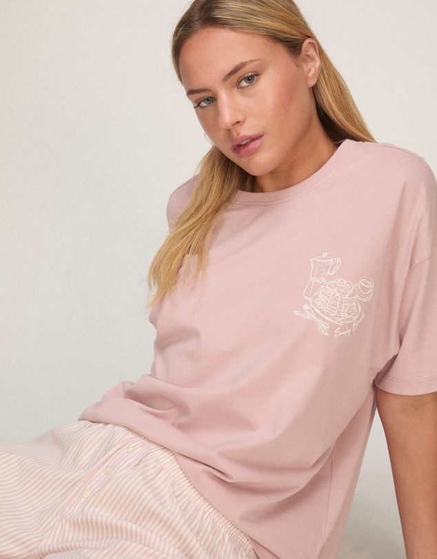 Hunkemoller - Woven Check Shorts Pyjama Set