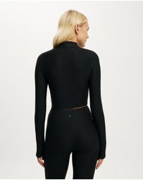 Cotton On Body Active - Active Fleece Lined Cropped Jacket