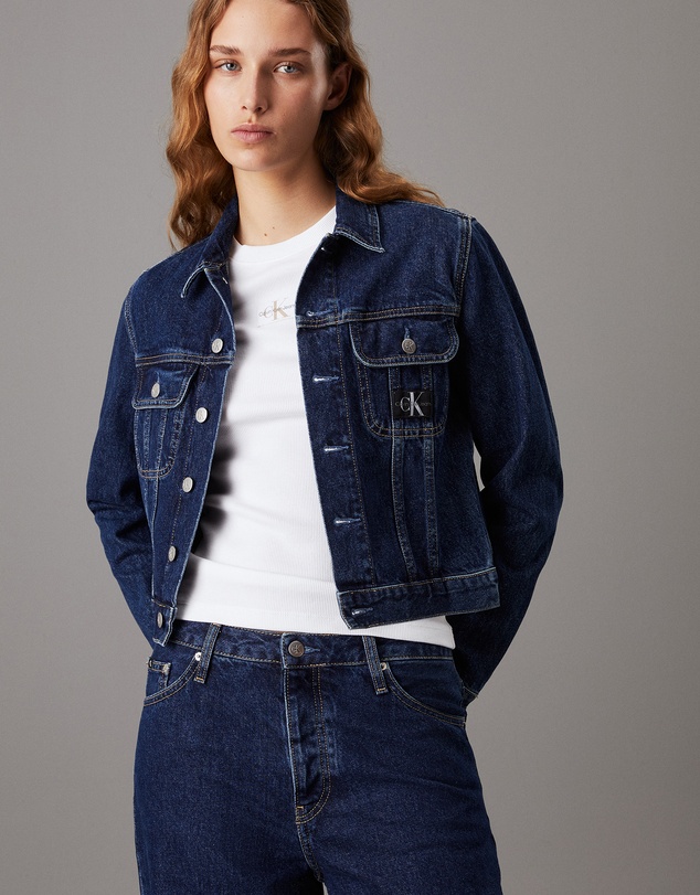 Calvin Klein Jeans - Cropped 90s Denim Jacket