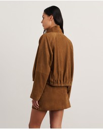 Jag - Ophelia Suede Bomber