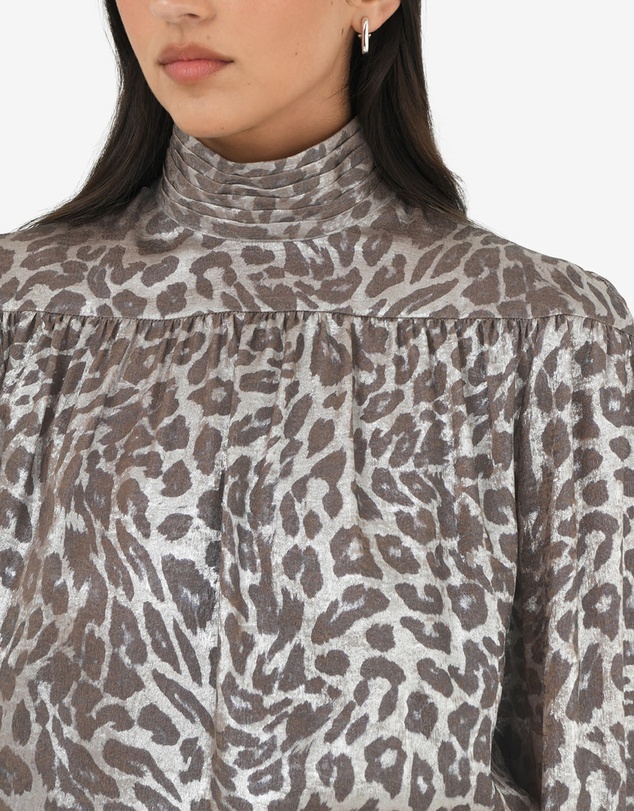 Forcast - Melisa Gathered Yoke Top
