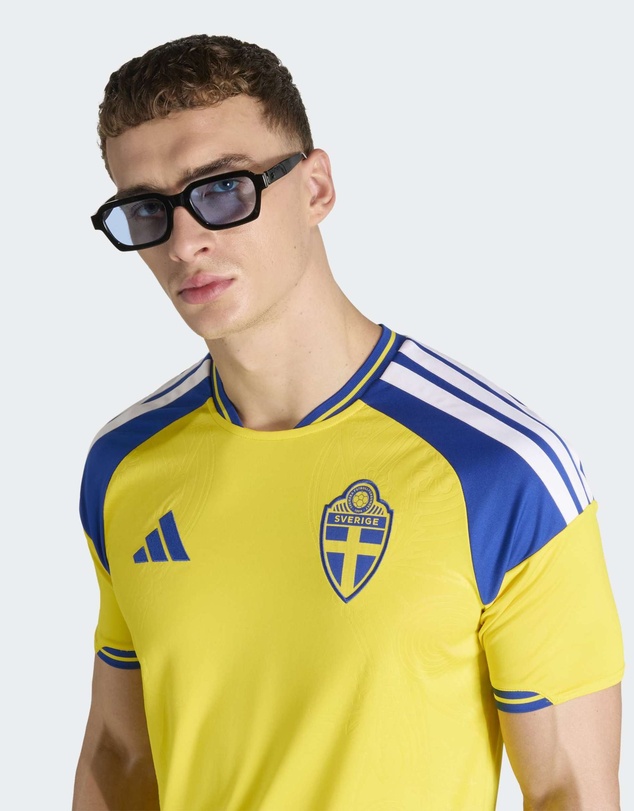 adidas Performance - Sweden 26 Home Football Jersey Mens