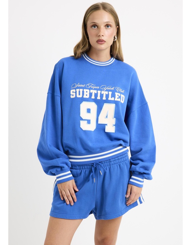 Subtitled - Saint Tropez Crew Neck Jumper