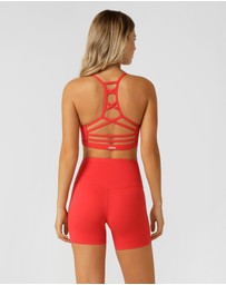 Lorna Jane - Lotus No Chafe Phone Pocket 12cm Bike Shorts