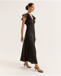 Review - Montreal Flounce Sleeve Dress